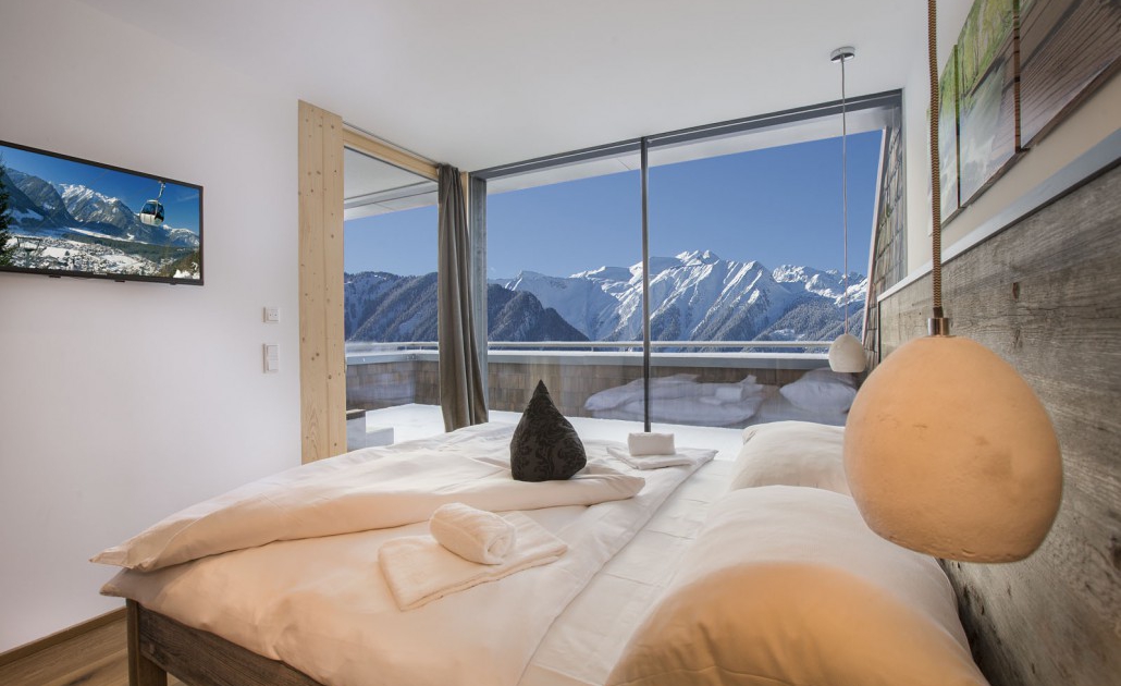 Ferienwohnung Kitzbüheler Alpen Schlafzimmer